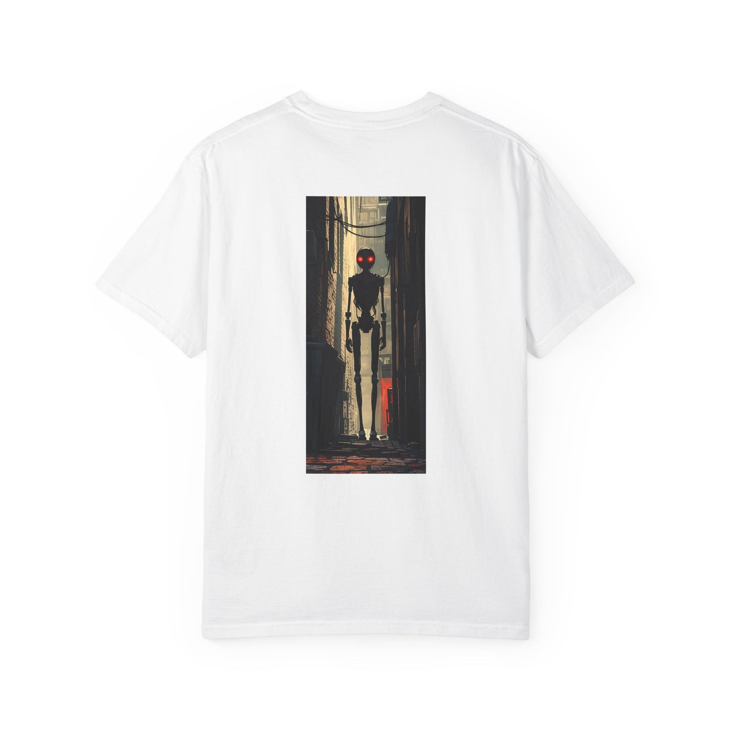 T-Shirt — Neon Alley Robot Graphic Tee