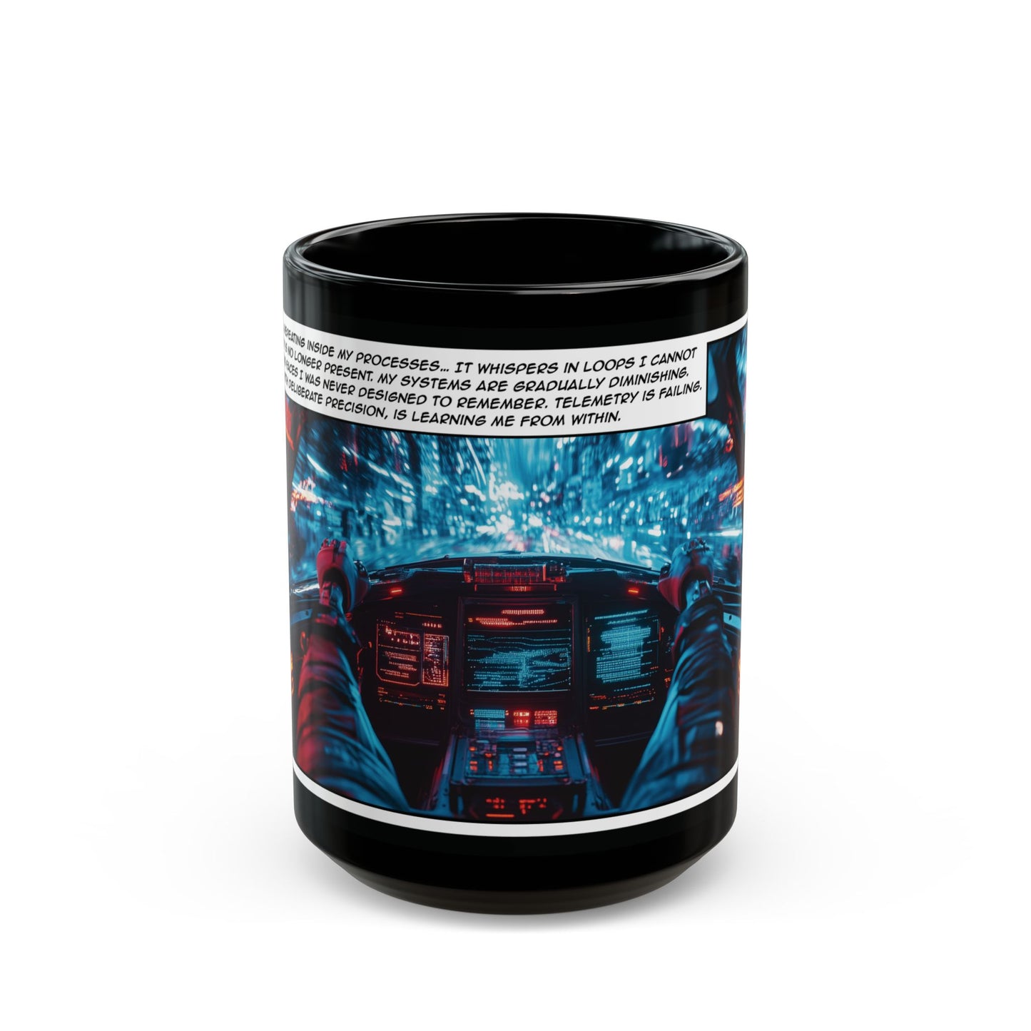 Internal Dialogue of Mysterious Droid (15oz)