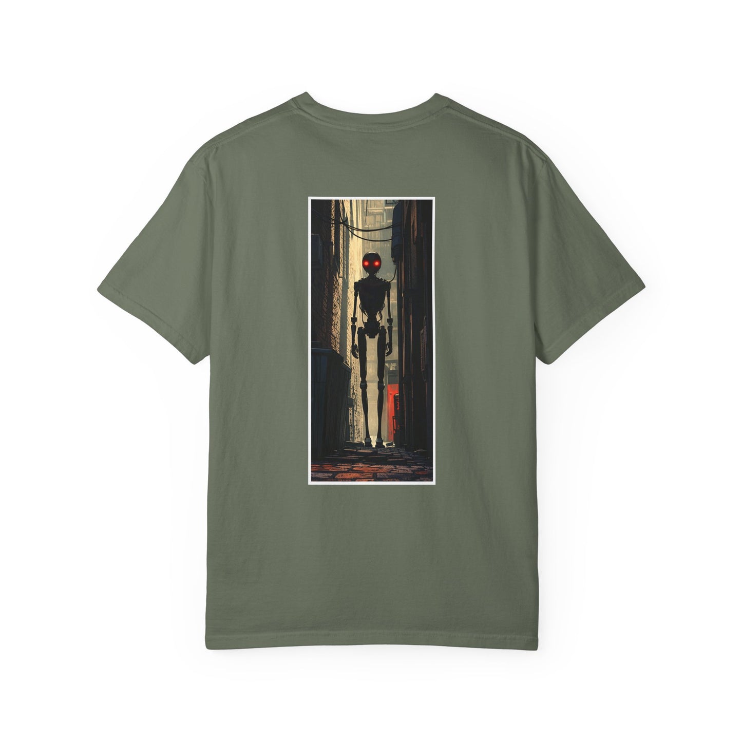 T-Shirt — Neon Alley Robot Graphic Tee