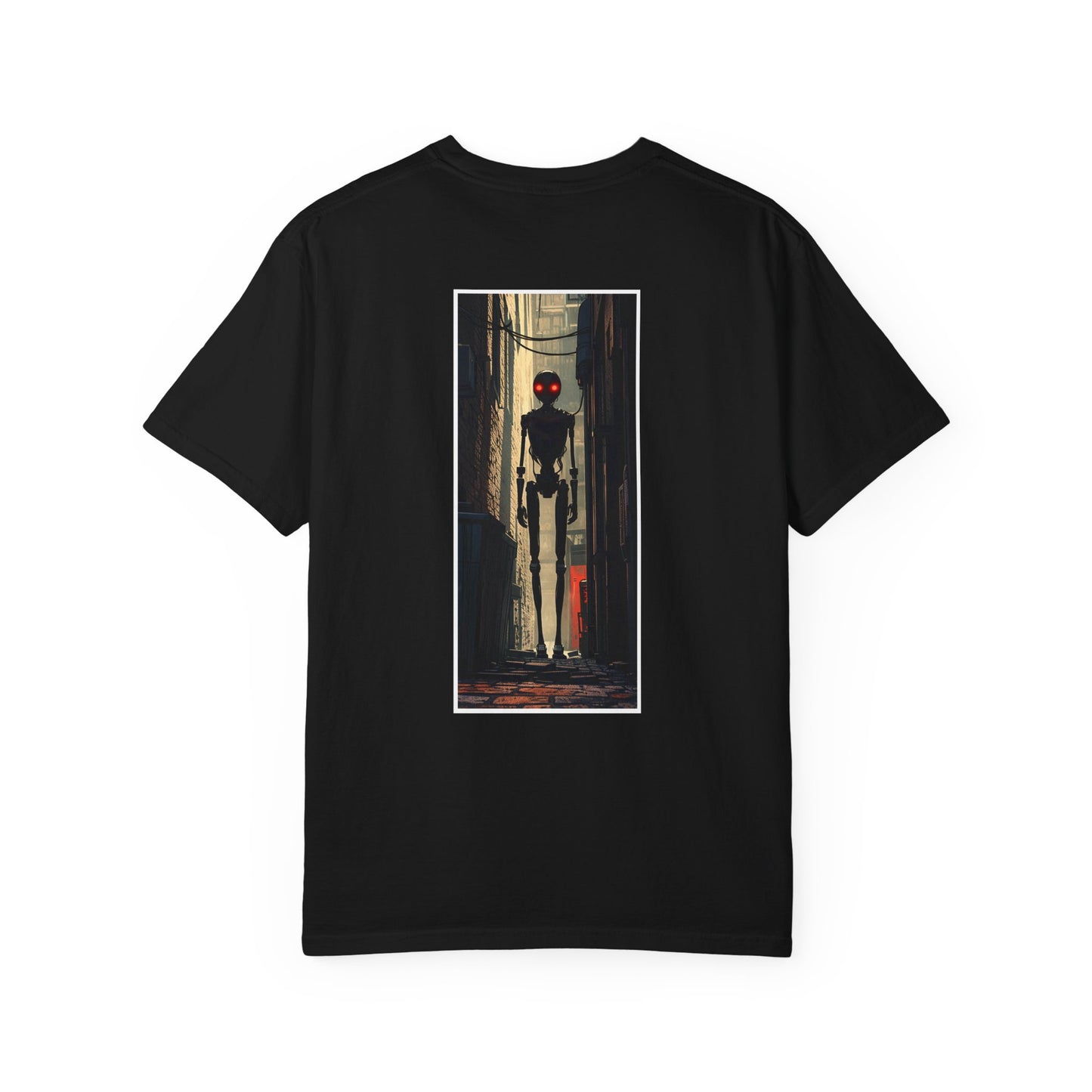 T-Shirt — Neon Alley Robot Graphic Tee
