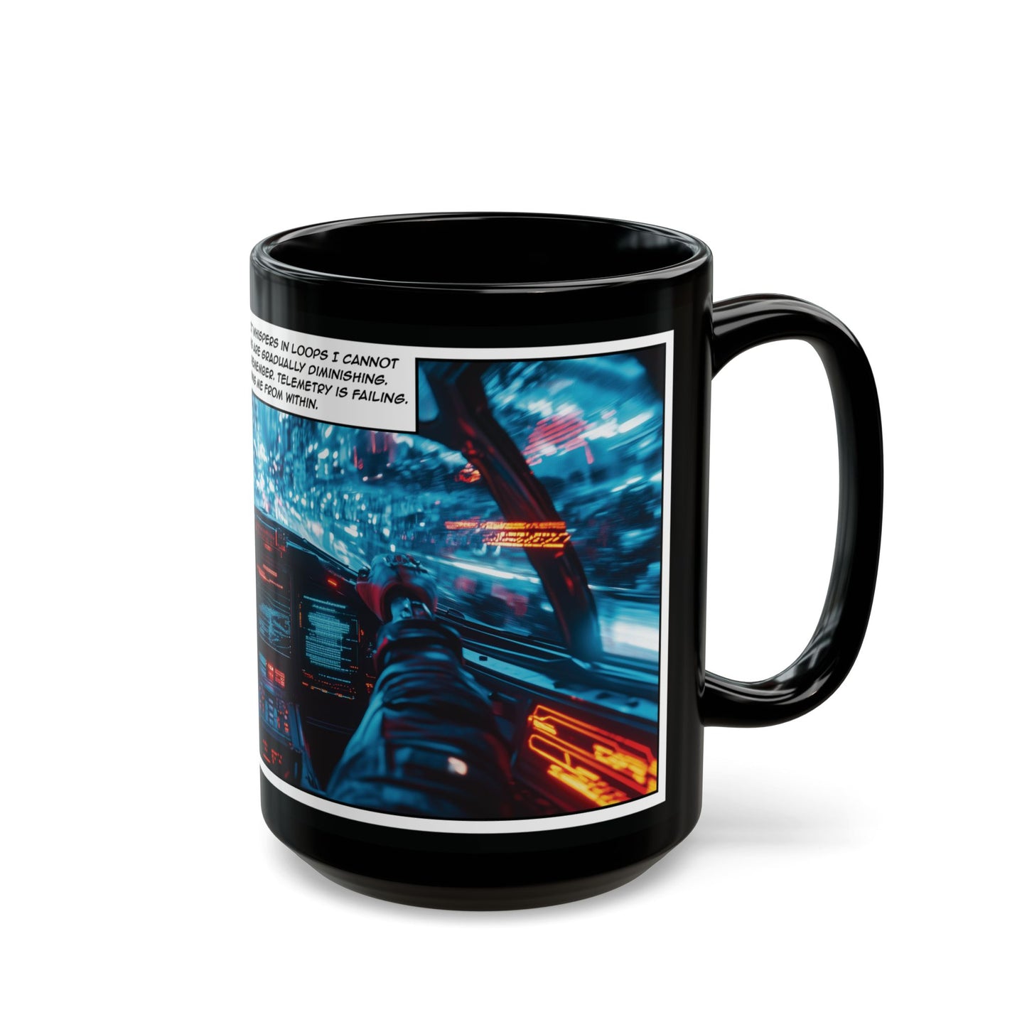 Internal Dialogue of Mysterious Droid (15oz)