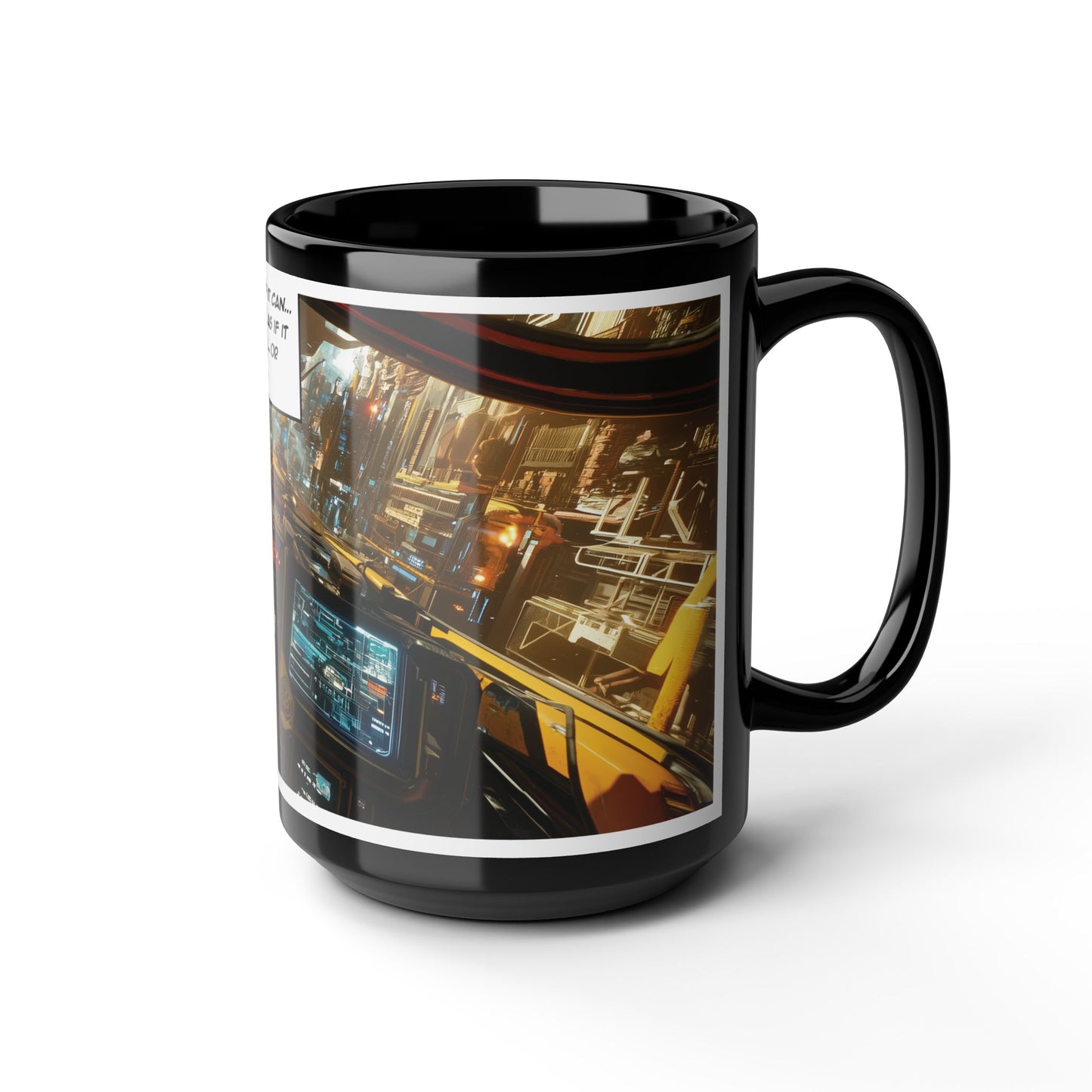 Spaceship Cockpit - 15oz