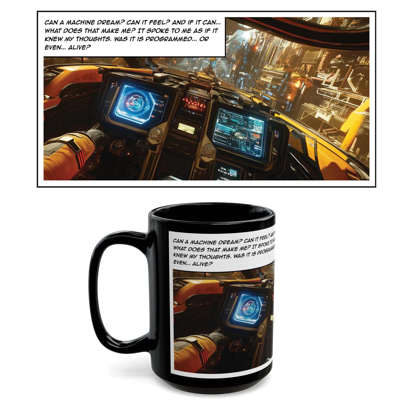 Spaceship Cockpit - 15oz