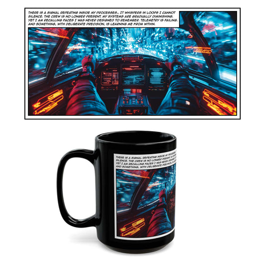 Internal Dialogue of Mysterious Droid (15oz)