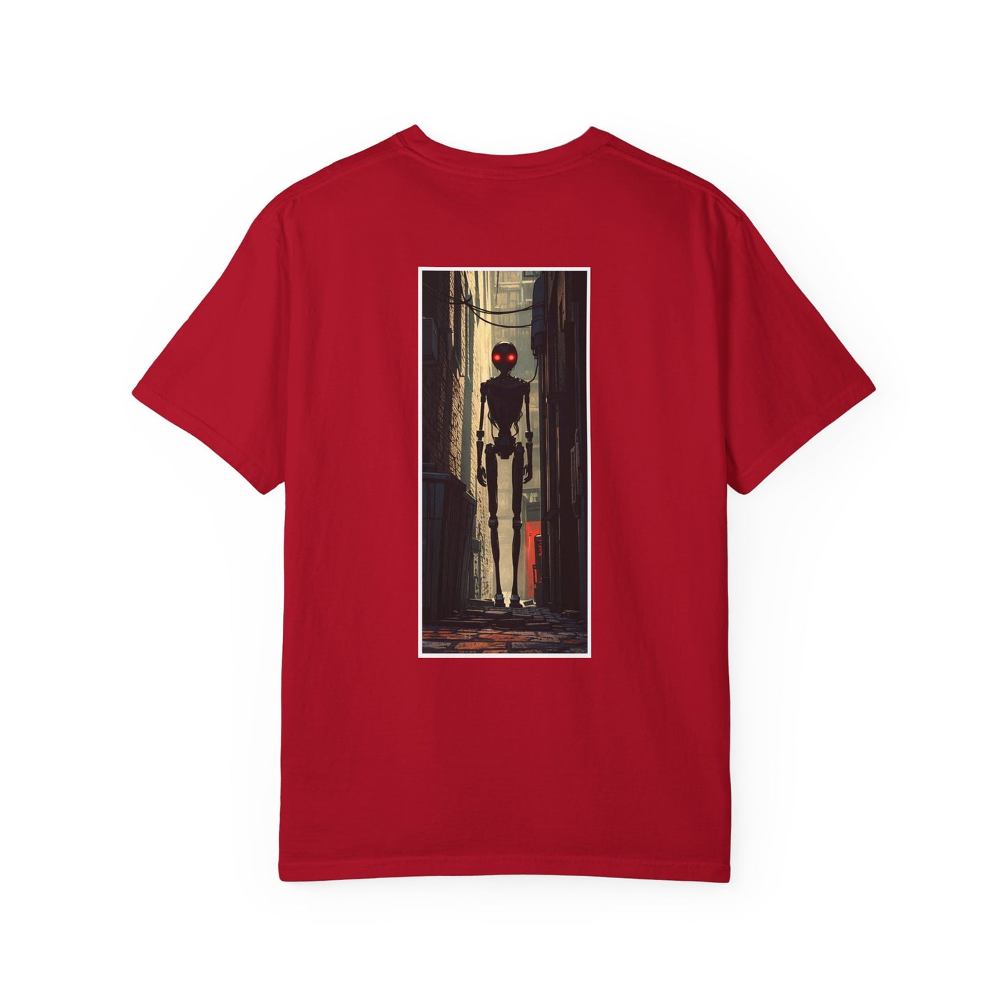T-Shirt — Neon Alley Robot Graphic Tee